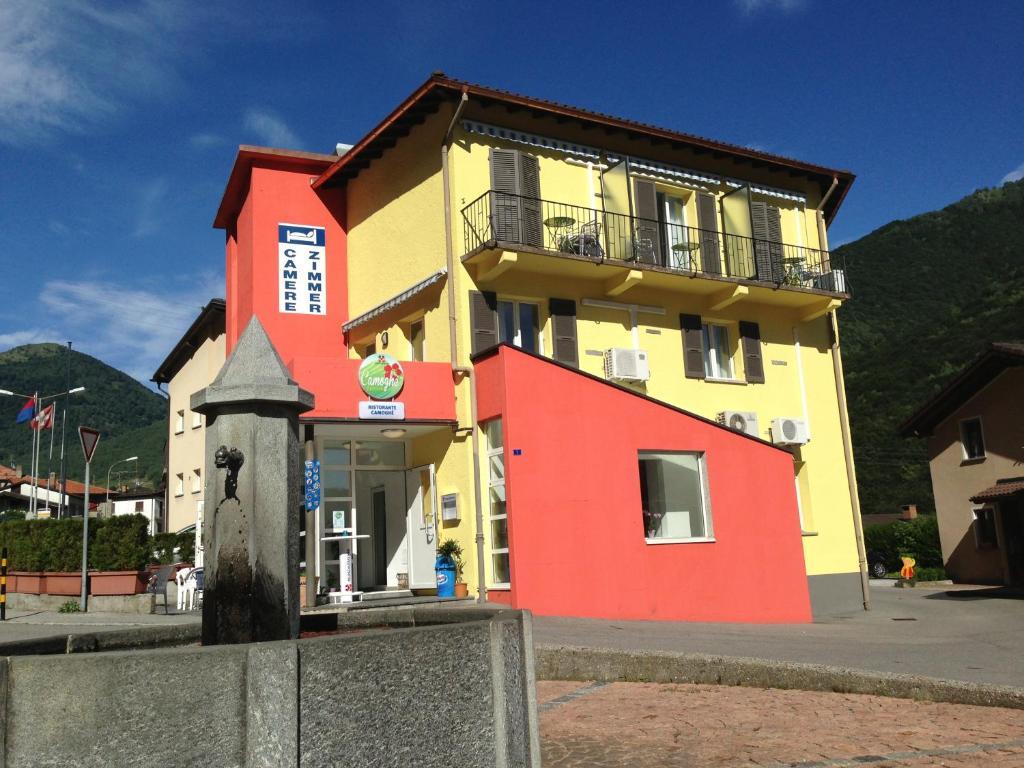 Hotel Ristorante Camoghe Isone Экстерьер фото